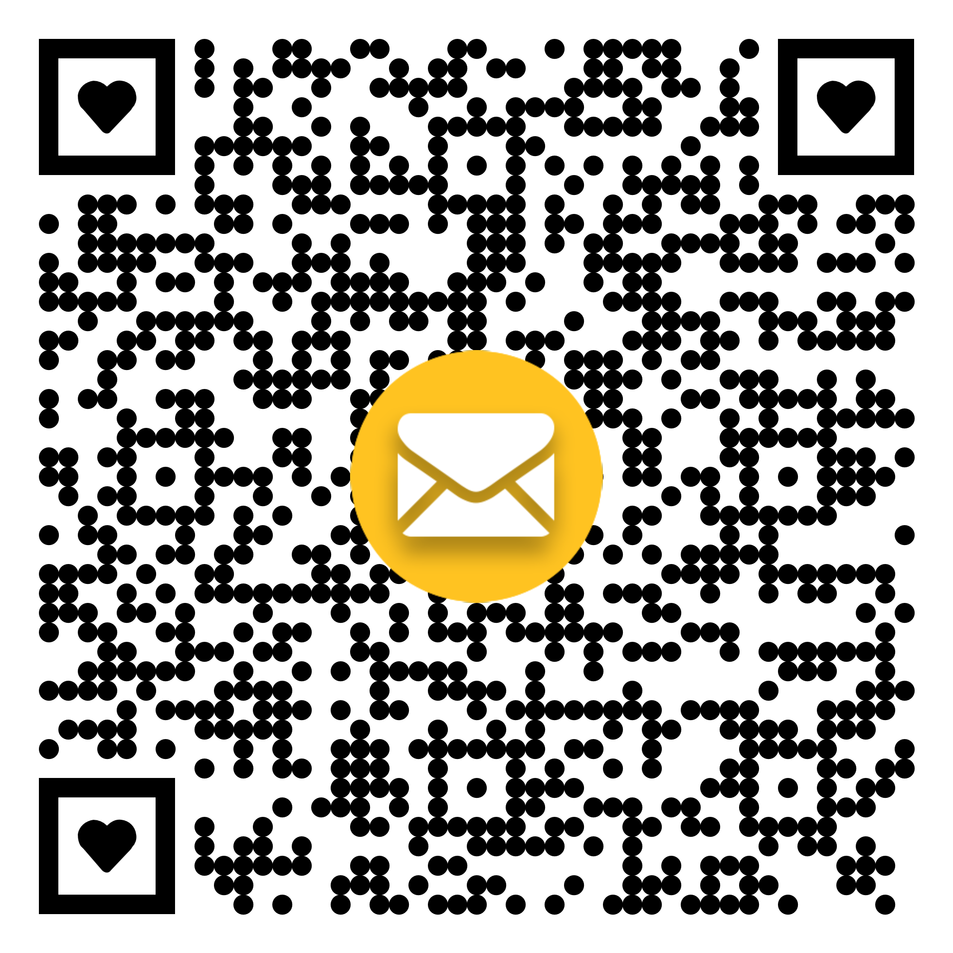 qrcode pour me joindre par email