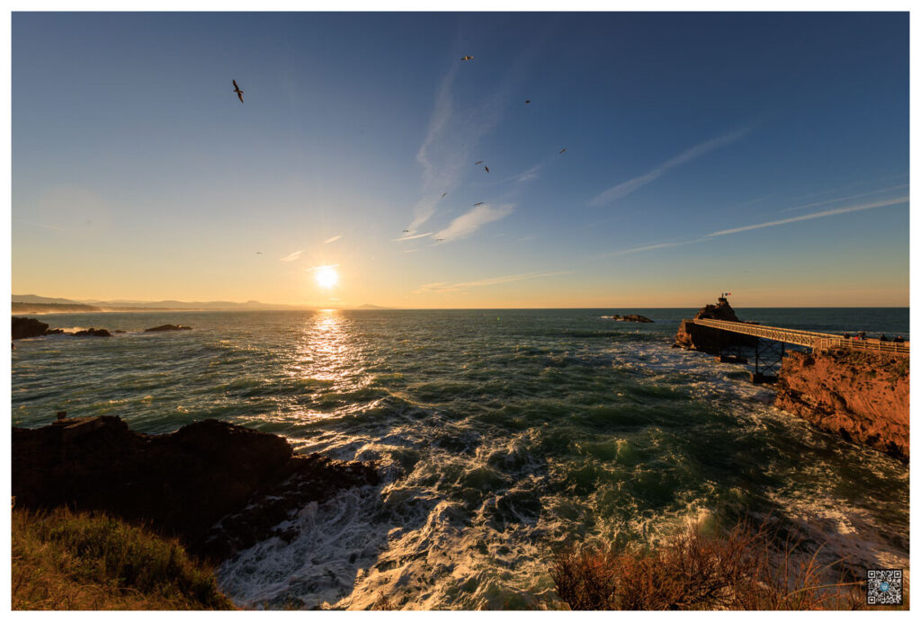 rocher de la vierge – biarritz