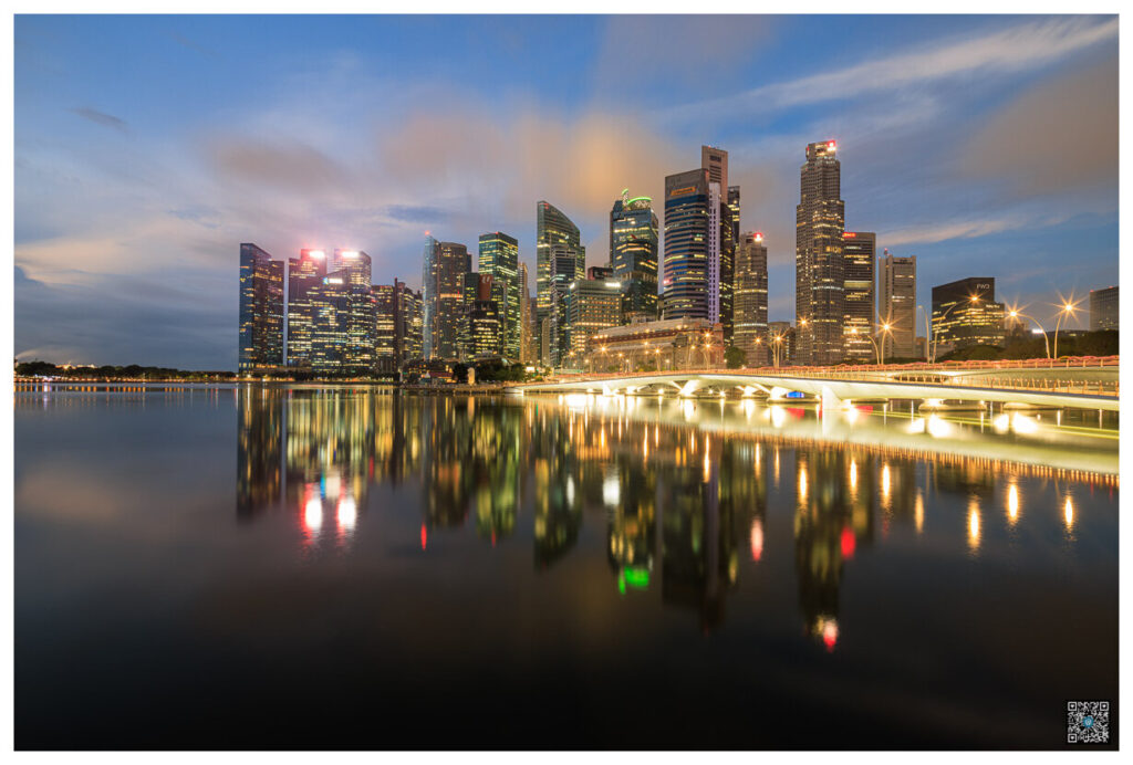 financial district skyline – singapour