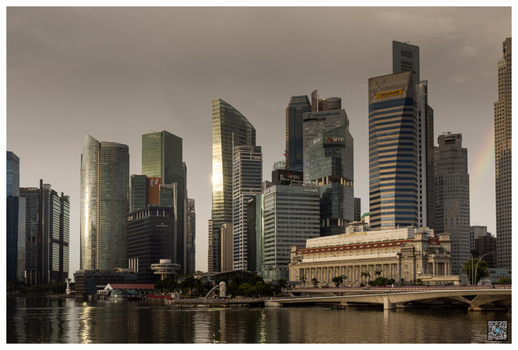 financial district skyline – singapour
