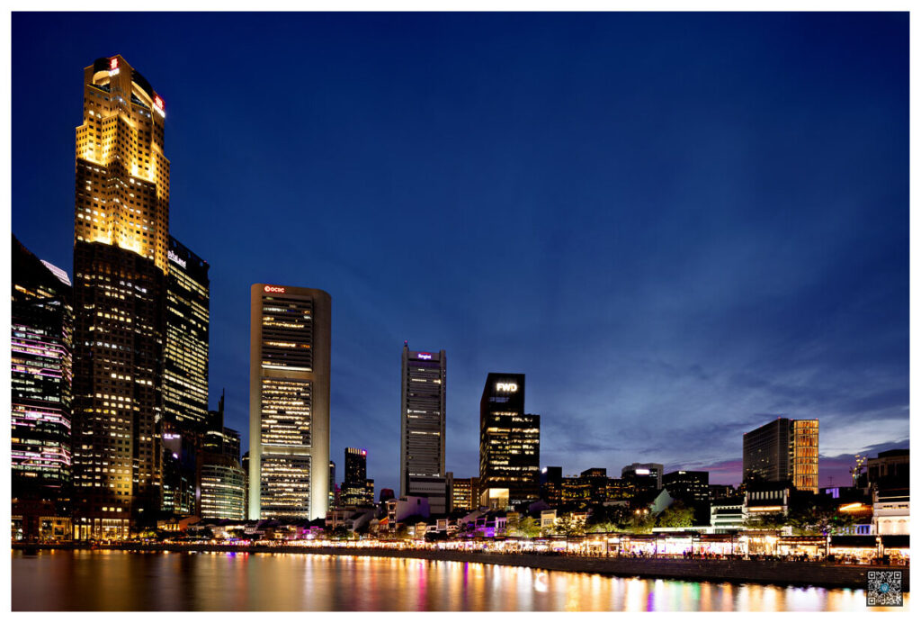 financial district skyline – singapour