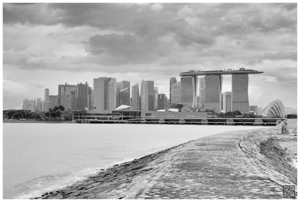 marina bay sands skyline - singapour
