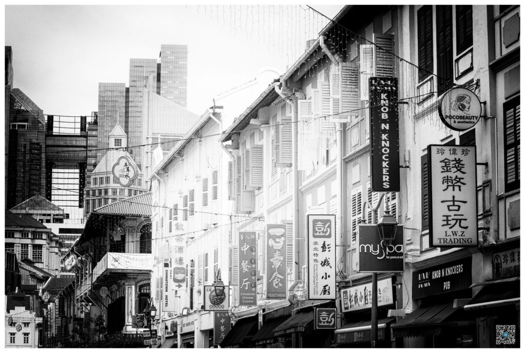 boat quay - singapour