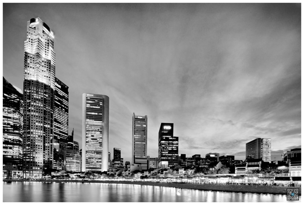 financial district skyline - singapour